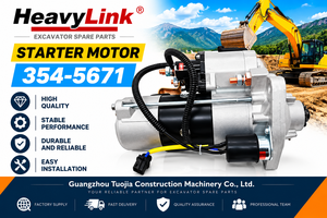 มอเตอร์สตาร์ท 24V รุ่น 354-5671 อะไหล่สตาร์ทเครื่องยนต์สำหรับรถขุด CAT C6.6 C7.1 รถตัก 320D 324E 329E - Product Image 1