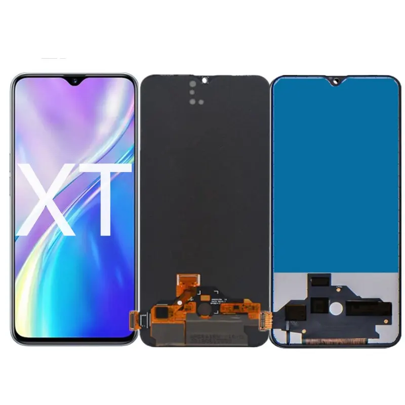 6.4" Super AMOLED / TFT LCD for OPPO Realme XT RMX1921 LCD Display Touch Screen Digitizer Assembly Replacement