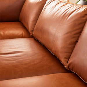 <span class=keywords><strong>2026</strong></span> लिविंग रूम सोफा एल-आकार के कोने डिजाइन आधुनिक डिजाइन उच्च गुणवत्ता वाले नारंगी चमड़े, लिविंग रूम फर्नीचर आधुनिक उच्च गुणवत्ता - Product Image 5