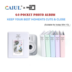 <span class=keywords><strong>Album</strong></span> <span class=keywords><strong>photo</strong></span> en cuir Caiul 3 pouces pour Fujifilm Instax Mini 13, 64 pochettes, <span class=keywords><strong>album</strong></span> de mariage, <span class=keywords><strong>album</strong></span> de photos Instax Mini - Product Image 1