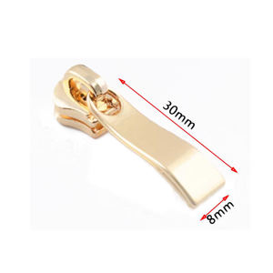 맞춤형 로고 프리미엄 아연 합금 니켈 프리 고품질 5단 지퍼 풀러 패션 가방 액세서리 - Product Image 4