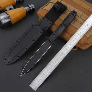 Couteaux multifonctionnels personnalisables Ramb5, lame fixe de haute qualité en acier inoxydable, poignées G10, support OEM, garantie 1 an - Product Image 1
