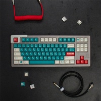 GMK Deku Keycaps Japanese Cherry Profile PBT Dye-Sub 129 Keys Keycap for Mechanical Keyboard 61/64/68/84/98/108 Layout