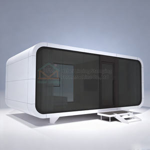 Мобильный дом для Apple Cabin 20 футов 40 футов, сборная переносная контейнерная комната, подходит для спальной кабины для офиса отеля - Product Image 4