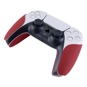 Game Accessory Red Professional Durable Removable Anti-skid Gamepad Handle <b>Grips</b> Sticker for PS5 Dualsense Wireless <b>Controller</b> - Product Image 5