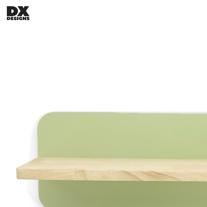 DX Designs Estantes flotantes de pared minimalistas modernos verdes para baño de guardería multifuncional en cocina sala de estar - Product Image 4