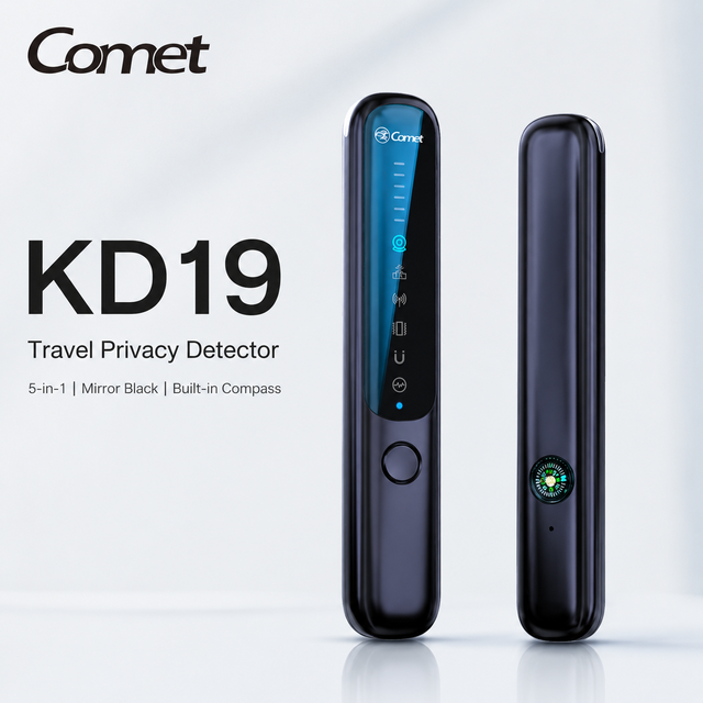 Hidden Camera Detector 5-in-1 Travel Privacy Detector Spy Camera Detector Anti Spy Camera Detector for Hotel Airbnb Trip