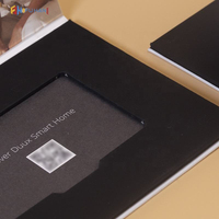 Boîte en carton rigide sur mesure, boîte en papier avec aimant, emballage pour carte-cadeau, boîte en papier pour porte-cartes VIP