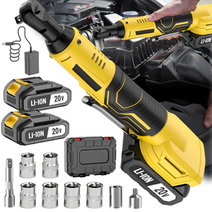 Llave de Impacto Inalámbrica de 20V con Cuadradillo de 3/8 Pulgadas, 45Nm de Torque, Grado DIY, Alimentada por Batería para Automoción CRW-20B-2 - Product Image 1
