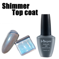 Haute qualité UV Gel vernis couche de finition salon professionnel ongles marque privée couleurs claires