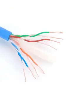 Oem/Odm 305M Koper Telecommunicatie Cabo De Rede Amp Patch Cord Utp Cat5 5e 6 Rg6 7 8 lan Ethernet Kabel Communicatie Kabels