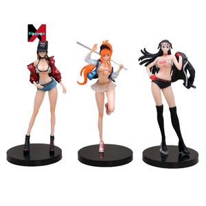 Figuras De <span class=keywords><strong>Robin</strong></span> Boa Hancock Nami Tide marca postura de pie modelo de emperatriz de moda figuras de acción juguetes figuras de Anime de una pieza - Product Image 1