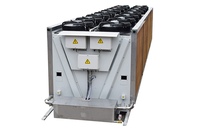 Refroidisseur d'air sec adiabatique industriel Vltherm personnalisé avec échangeur de chaleur et coussinets humides, ventilateur AC/EC 380V~480V, -30~60°C