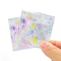 Film rétractable en PVC imprimé sur mesure, film rétractable transparent pour l'emballage des boissons