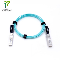 Pemasok Cina 10G SFP + kabel AOC 1 M-10 m SFP + untuk SFP + OM2/OM3/OM4 jaket serat OFNP
