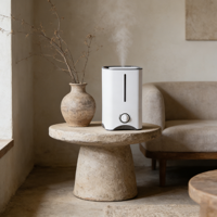 Humidificateur d'air grande capacité 5L, remplissage par le haut, désinfection électrique ultrasonique, humidificateur intelligent pour la maison