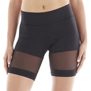 Leggings Athlétique <span class=keywords><strong>Sexy</strong></span> Spandex Mesh Filles <span class=keywords><strong>Gym</strong></span> Running Femmes Biker Yoga Shorts - Product Image 1
