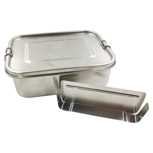 304 Stainless Steel Bento Lunch Box For Kids With Compartment Sealing Cover