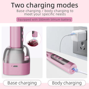 Ponceuse à ongles portable rechargeable professionnelle pour le nail art et le limage des ongles, idéale pour salon et usage domestique - Product Image 4