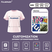 T-shirt en coton à col rond pour femme Kuenzi Sorona, sensation de fraîcheur, séchage rapide, antibactérien, respirant, sensation rafraîchissante, pour l'extérieur