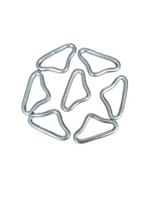 Anneau triangulaire en métal pour tapis de <span class=keywords><strong>trampoline</strong></span> pièces et accessoires de machine d'exercice en métal élastiques anneaux de haute qualité bon marché - Product Image 2