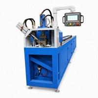 Máquina Punzonadora Hidráulica CNC Portátil para Perfiles de Acero en U, Prensa Perforadora para Hierro Angular y Acero Plano