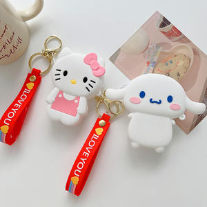 Monedero de Lona con Diseño de Dibujos Animados, Transpirable, Impermeable, con Cierre, para Guardar Monedas, Auriculares, Joyas y Colgantes - Product Image 3