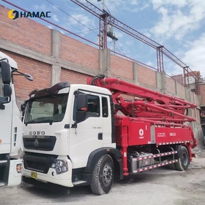 Pompe à béton à flèche montée sur camion HAMAC Factory, petite taille, 38m, 42m, 47m, 48m, 53m, 56m, 63m, à vendre - Product Image 3