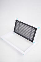 Grille de sortie d'air de climatisation linéaire amovible en ABS pour retour