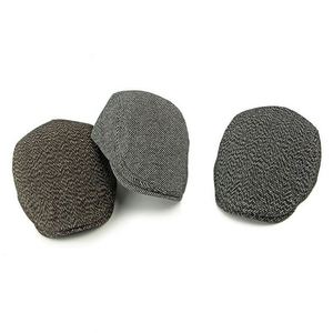 หมวกทรงไอวี่แบบเรโทรสำหรับทุกเพศ  ผ้าหนา อุ่นสบาย ลายทาง สำหรับผู้ใหญ่ เหมาะสำหรับใส่ลำลอง เล่นกีฬา พักผ่อน ท่องเที่ยว และกิจกรรมกลางแจ้ง - Product Image 4