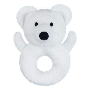 Doindute bebé algodón oso Polar sonajero suave juguete fácil de agarrar coctelera infantil con campana Animal de peluche juguete para regalo - Product Image 4