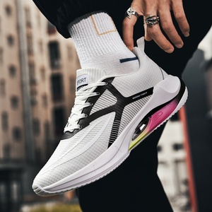 Baskets de tennis et de fitness unisexes pour hommes et femmes, chaussures de marche et de course antidérapantes avec tige en maille respirante pour l'été et le printemps - Product Image 1