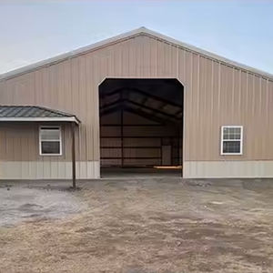 อาคารปรับขนาดได้ตามต้องการบ้าน3ห้องนอนและห้องนั่งเล่นแผงโครงสร้างเหล็กไปยังบ้านคอนกรีตคลังสินค้าสำเร็จรูป - Product Image 1