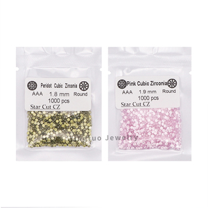 5A lớp tổng hợp đá quý d-peridot Vòng ngôi sao rực rỡ cắt <span class=keywords><strong>Cubic</strong></span> Zirconia CZ <span class=keywords><strong>Zircon</strong></span> đá quý Sản phẩm mới với xử lý nhiệt - Product Image 6