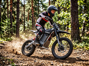 Mimbob Moto Électrique Adulte 3000W 48V/22.5A Batterie 55km/h Vitesse Charge 120kg pour Conception de LOGO Personnalisable Conçue pour l'Utilisation Intensive - Product Image 2