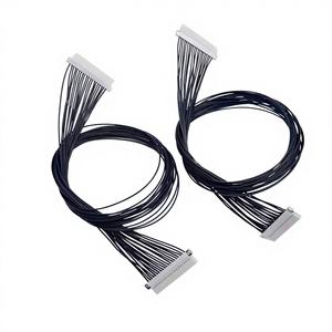 DF19G-14S-1C Linha de Teste da China 1.0 Espaçamento 14 Pinos Dupla Face com Carcaça de Borracha 26cm de Comprimento Lvds - Product Image 5