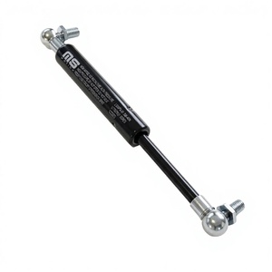 โช้คอัพแก๊สเหล็กเคลือบสีดำ MotionStruts LS08BJ-135-352-F1 QBQ ขนาด 18 มม.-8 มม. ความยาว 352 มม. (13.86 นิ้ว) แรงดัน 50N-800N แบบขวา สำหรับงานอุตสาหกรรม - Product Image 1