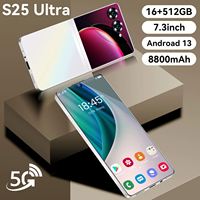 Nouveau design 2025 – Téléphone portable 5G pliable S25 Ultra+ avec 14+514 Go de mémoire énorme, Android 14 – Smartphone S Fold 24 intelligent, vente flash