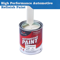 Peinture de base 1K Fine Green Pearl pour la retouche automobile, disponible en version OEM, revêtement acrylique nacré monocomposant pour la repinture de voitures