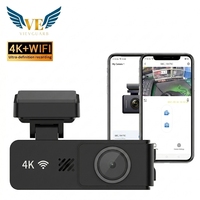 Caméra embarquée VIEVGUARB VS101 Vision nocturne 4K WiFi 2 canaux avant et arrière Boîte noire