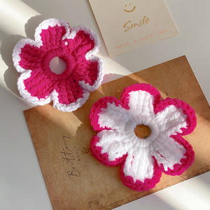 Lazos para el pelo hechos a mano <span class=keywords><strong>de</strong></span> <span class=keywords><strong>ganchillo</strong></span> para niños, banda <span class=keywords><strong>de</strong></span> flor <span class=keywords><strong>de</strong></span> ciruelo dulce, nueva cuerda para el cabello <span class=keywords><strong>de</strong></span> intestino <span class=keywords><strong>de</strong></span> cerdo <span class=keywords><strong>de</strong></span> celebridad <span class=keywords><strong>de</strong></span> Internet para <span class=keywords><strong>Amazon</strong></span> - Product Image 1