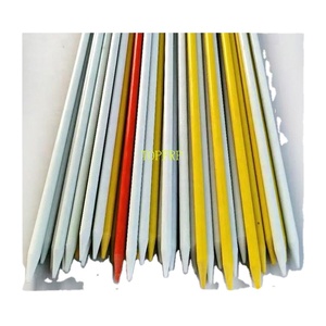 Enjeux d'usine en fibre de verre solide FRP 6mm Tige conique en fibre de verre creuse - Product Image 2