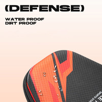 Boer hexagone sac de raquette de tennis de table durable de grande capacité matériau EVA personnalisation étui de raquette de ping-pong de tennis de table