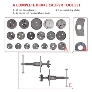 Bộ kẹp phanh thông dụng 22 chiếc Wzauto Bộ Kẹp Phanh gió Bộ dụng cụ kẹp phanh dụng cụ nén Dụng cụ kẹp piston - Product Image 3