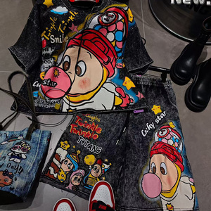 T-Shirt Personalizzate con Personaggi dei Cartoni Animati per Donne, Magliette Divertenti con Grafiche all'Ingrosso, <span class=keywords><strong>Abbigliamento</strong></span> Femminile - Product Image 3