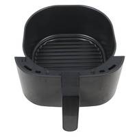 Friteuse à air numérique multifonctionnelle 4L avec fenêtre visible, sans huile, appareil électroménager professionnel