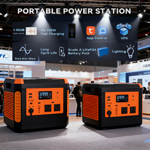 2400W 3000W 5000W <span class=keywords><strong>UPS</strong></span> 발전기 태양열 휴대용 전원 공급 장치 스테이션 태양 전지 패널 Lifepo4 리튬 배터리 - Product Image 2