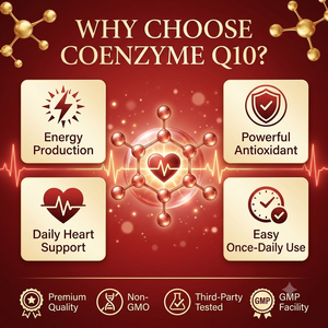Complément Alimentaire Coenzyme Q10 200 mg 120 Capsules Soutien Cardiaque Marque Privée OEM - Product Image 5