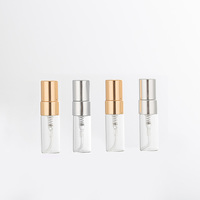 Parfum personnalisable Mini atomiseur flacon pulvérisateur ensemble en 1ml 2ml 3ml tailles verre portable pour emballage cadeau Premium