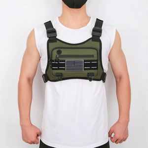 Échantillon Gratuit Sac de Poitrine Sportif en Gros pour Hommes, Résistant à l'Eau, Léger, Sac de Poitrine Avant - Product Image 5